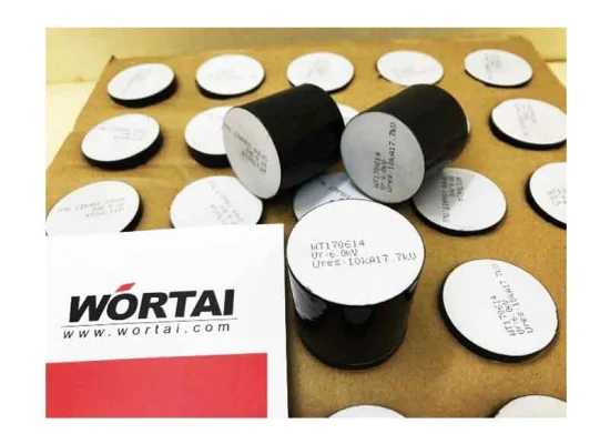 Varistance en oxyde de zinc métallique pour parafoudre Wortai